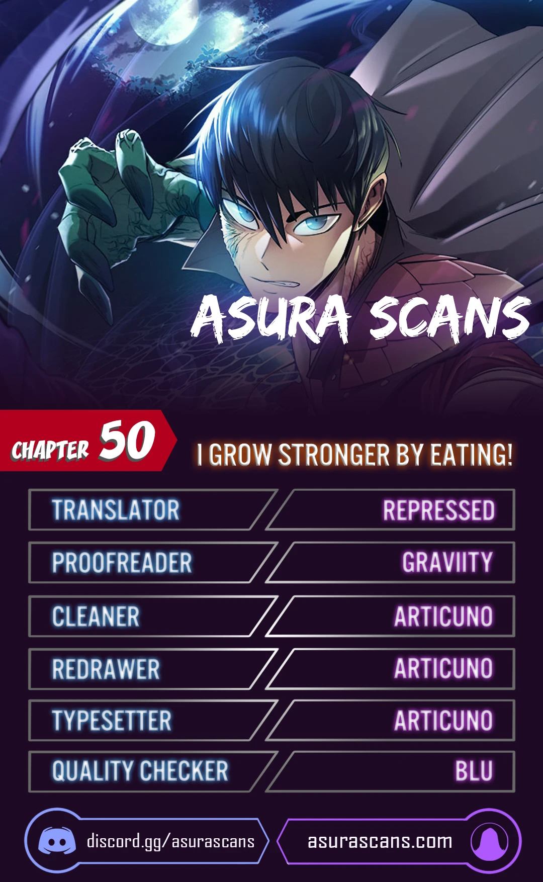 I Get Stronger the More I Eat Chapter 50 — Page 1