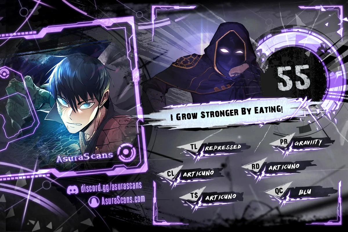 I Get Stronger the More I Eat Chapter 55 — Page 1