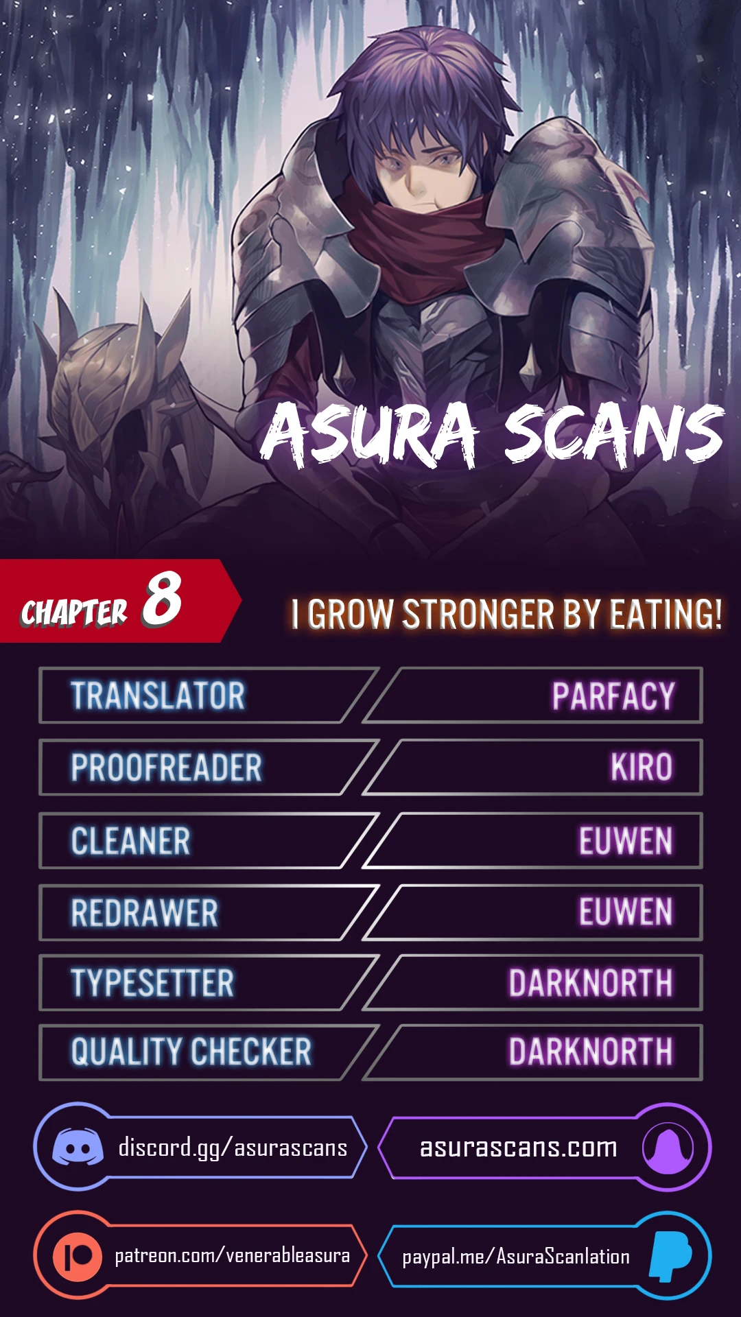 I Get Stronger the More I Eat Chapter 8 — Page 1