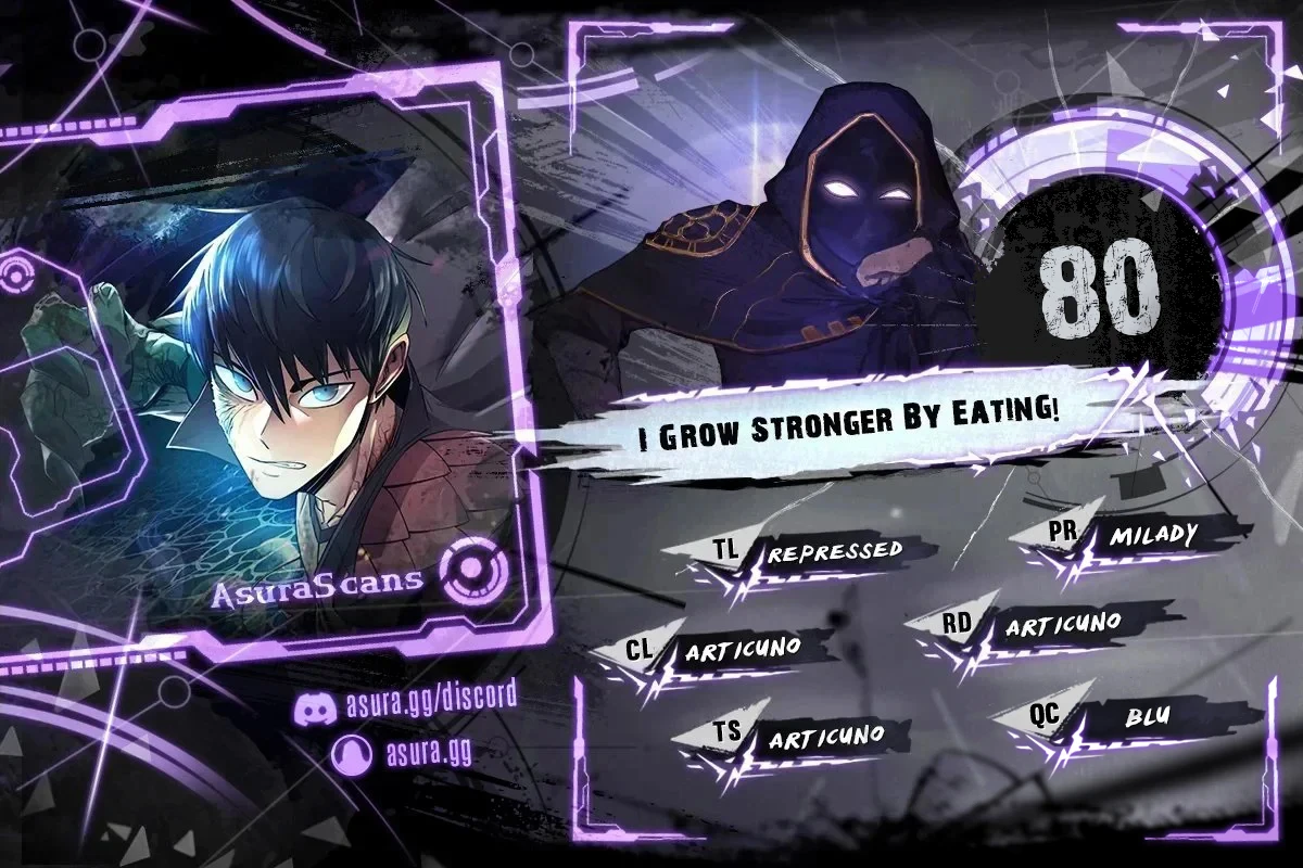 I Get Stronger the More I Eat Chapter 80 — Page 1