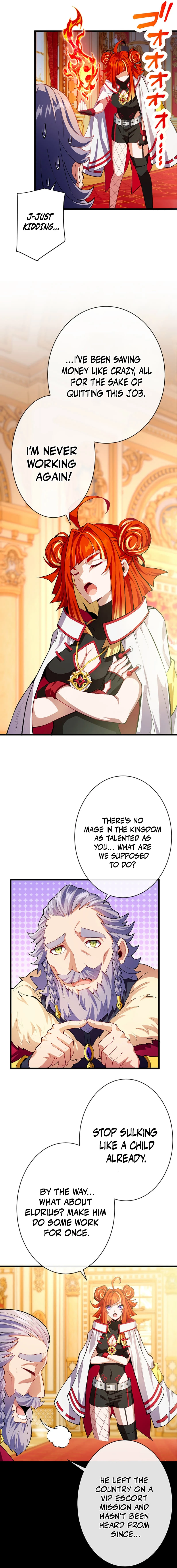 I Quit My Job Because I Was Too Busy Being a Genius Court Wizard Chapter 1 — Page 10