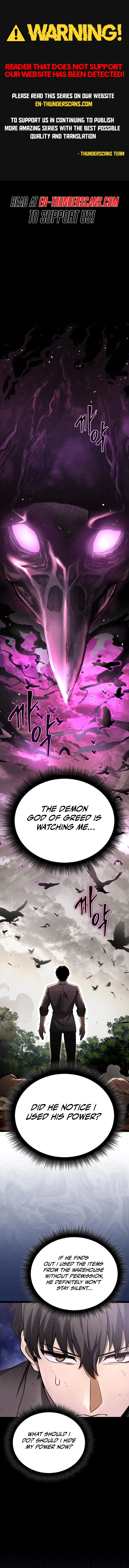 I Raided the Demon God's Treasure Trove Chapter 3 — Page 1