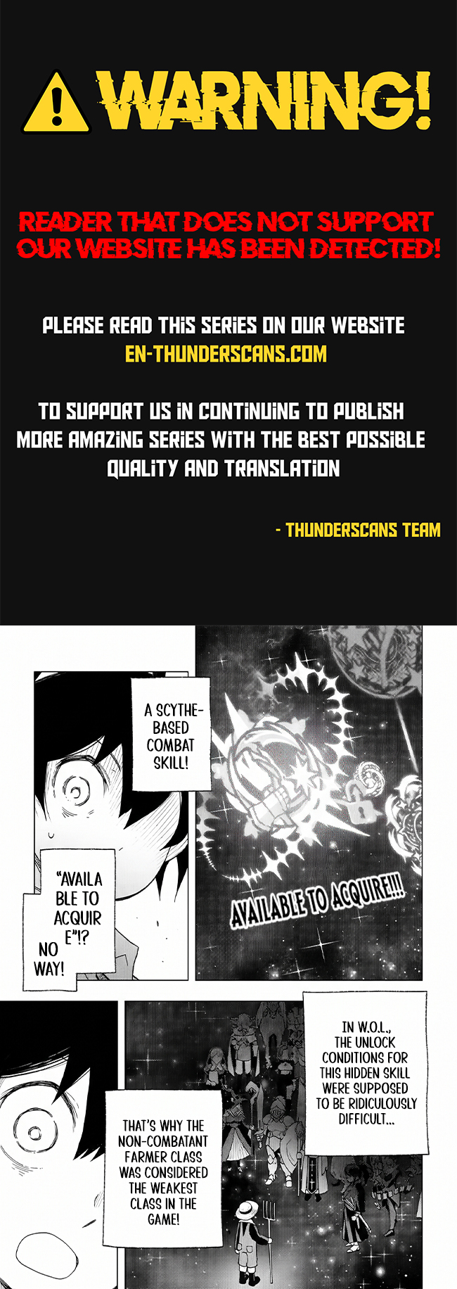 I Reincarnated as a Farmer With the Weakest Class Chapter 2.2 — Page 1
