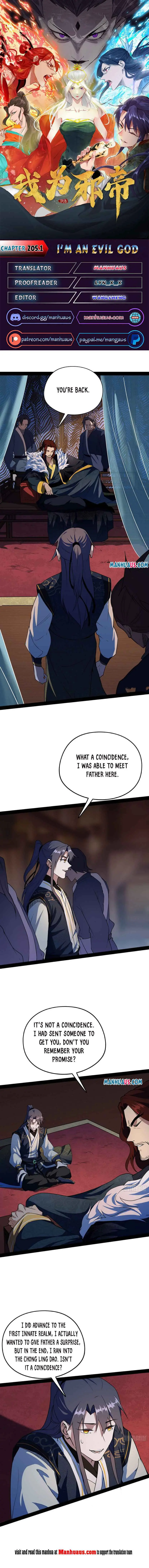 I’m An Evil God Chapter 205.1 — Page 1