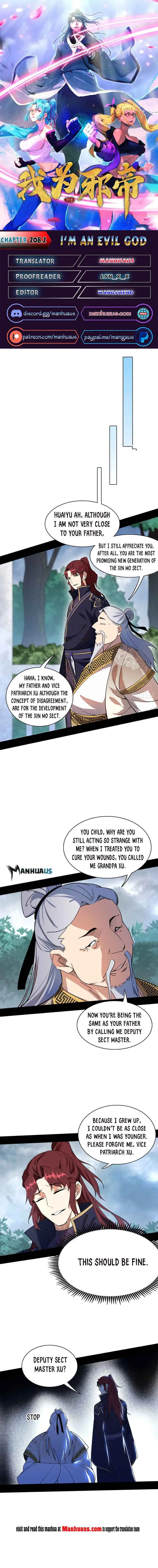 I’m An Evil God Chapter 208.2 — Page 1