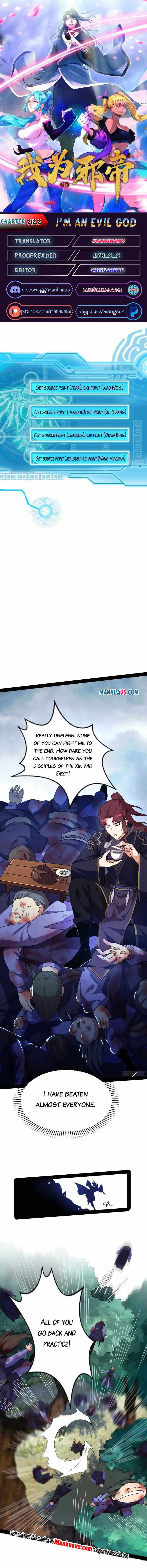 I’m An Evil God Chapter 212.2 — Page 1