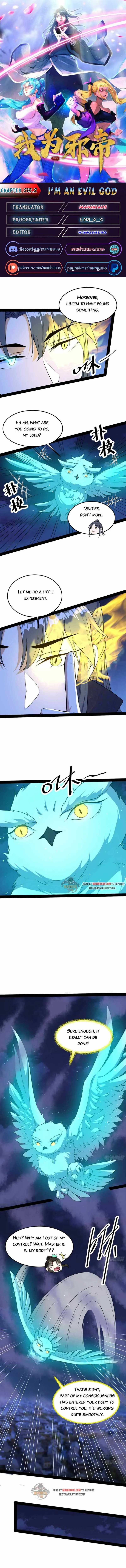 I’m An Evil God Chapter 218.2 — Page 1