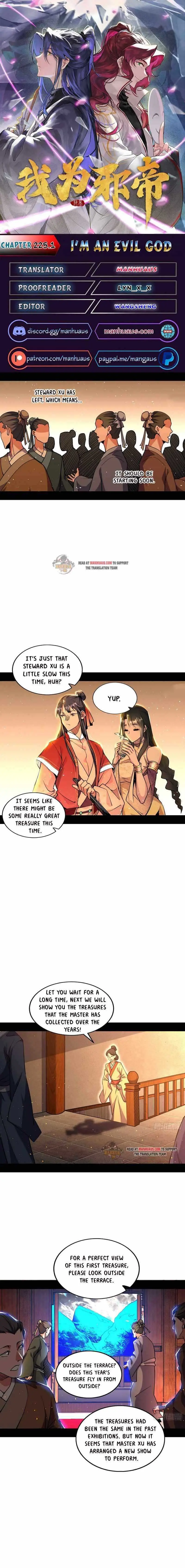 I’m An Evil God Chapter 225.1 — Page 1
