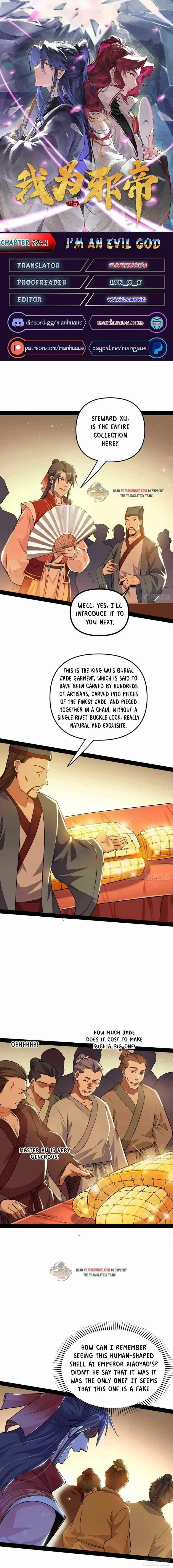 I’m An Evil God Chapter 226.1 — Page 1