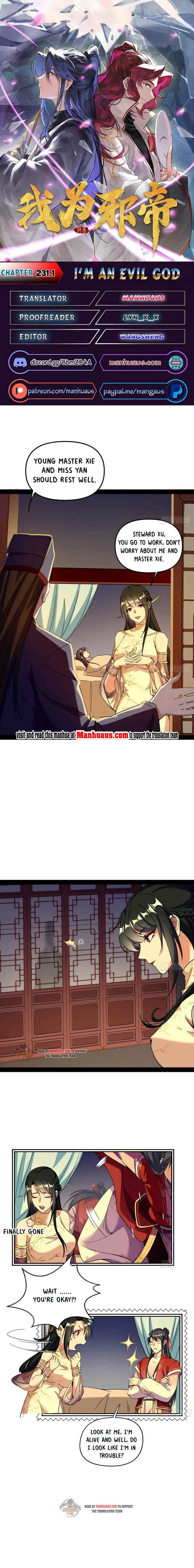 I’m An Evil God Chapter 231.1 — Page 1