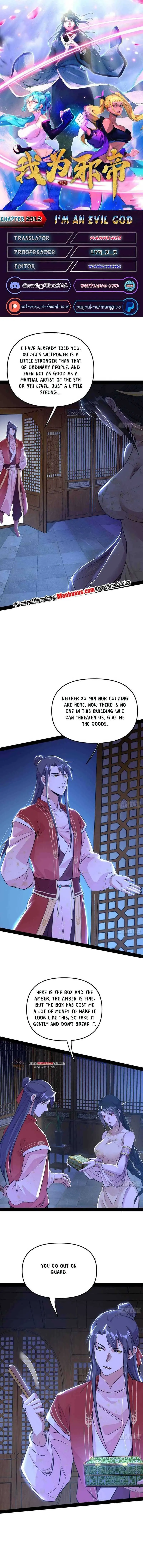 I’m An Evil God Chapter 231.2 — Page 1