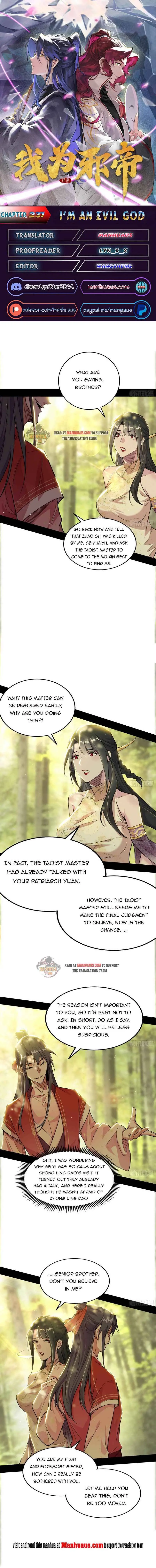 I’m An Evil God Chapter 237 — Page 1