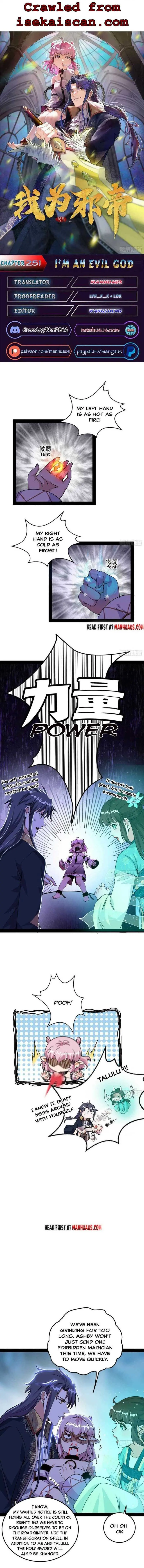 I’m An Evil God Chapter 251 — Page 1