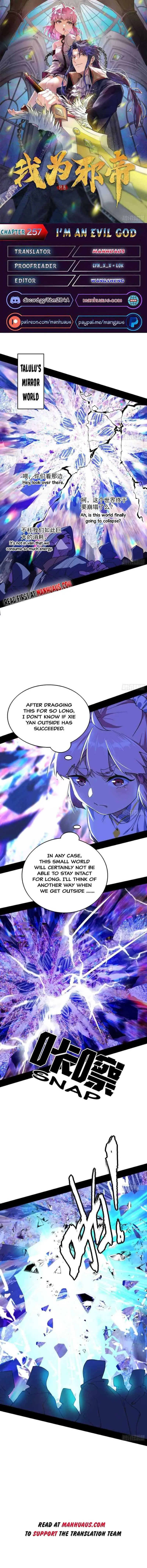 I’m An Evil God Chapter 257 — Page 1
