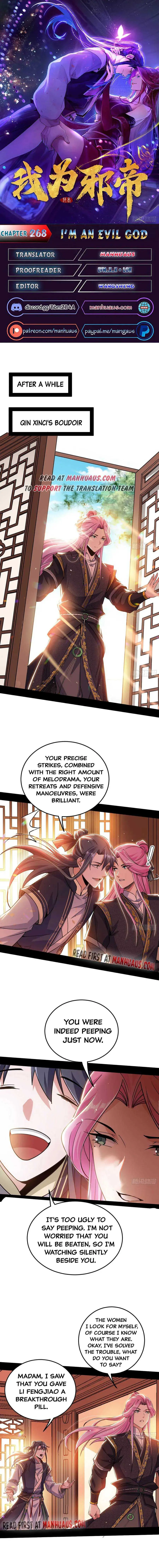 I’m An Evil God Chapter 268 — Page 1