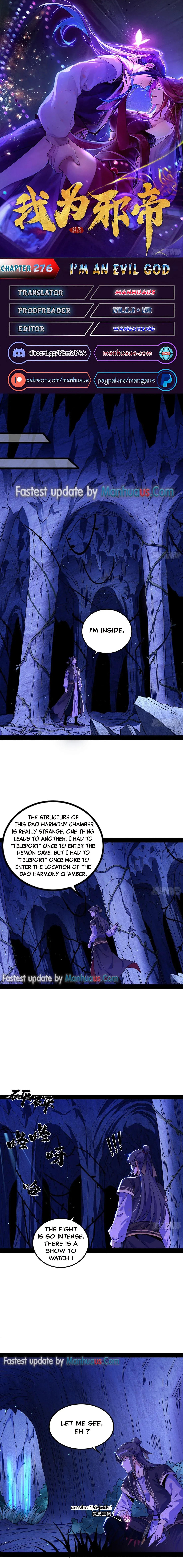 I’m An Evil God Chapter 276 — Page 1