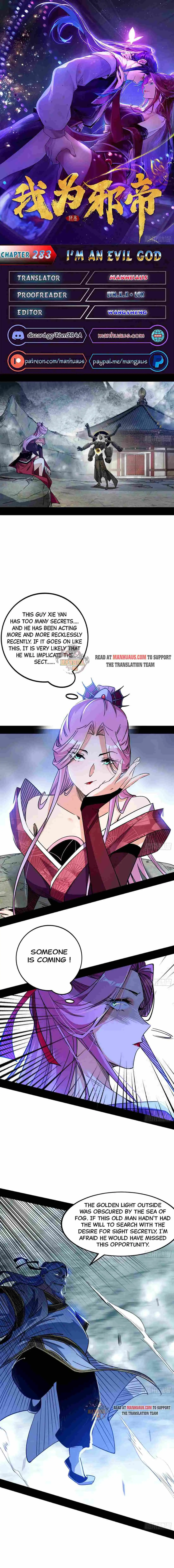 I’m An Evil God Chapter 283 — Page 1