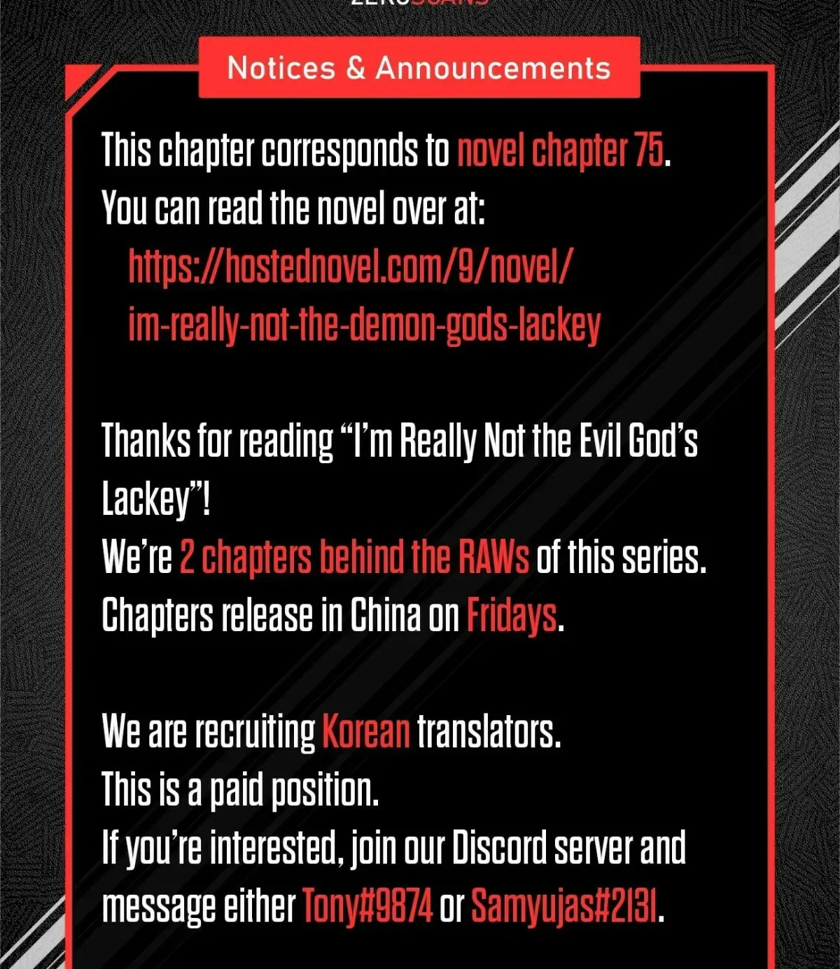 I'm Really Not the Devil's Lackey Chapter 44 — Page 105
