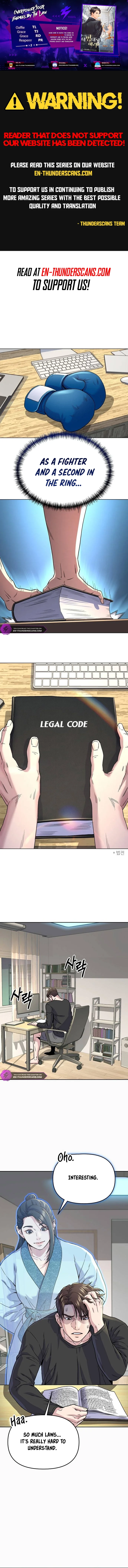 In the Spirit of the Law Chapter 2 — Page 1