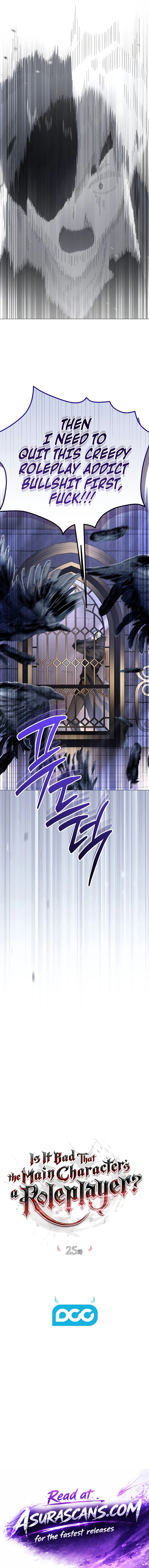 Is It Bad That the Main Character’s a Roleplayer? Chapter 25 — Page 21