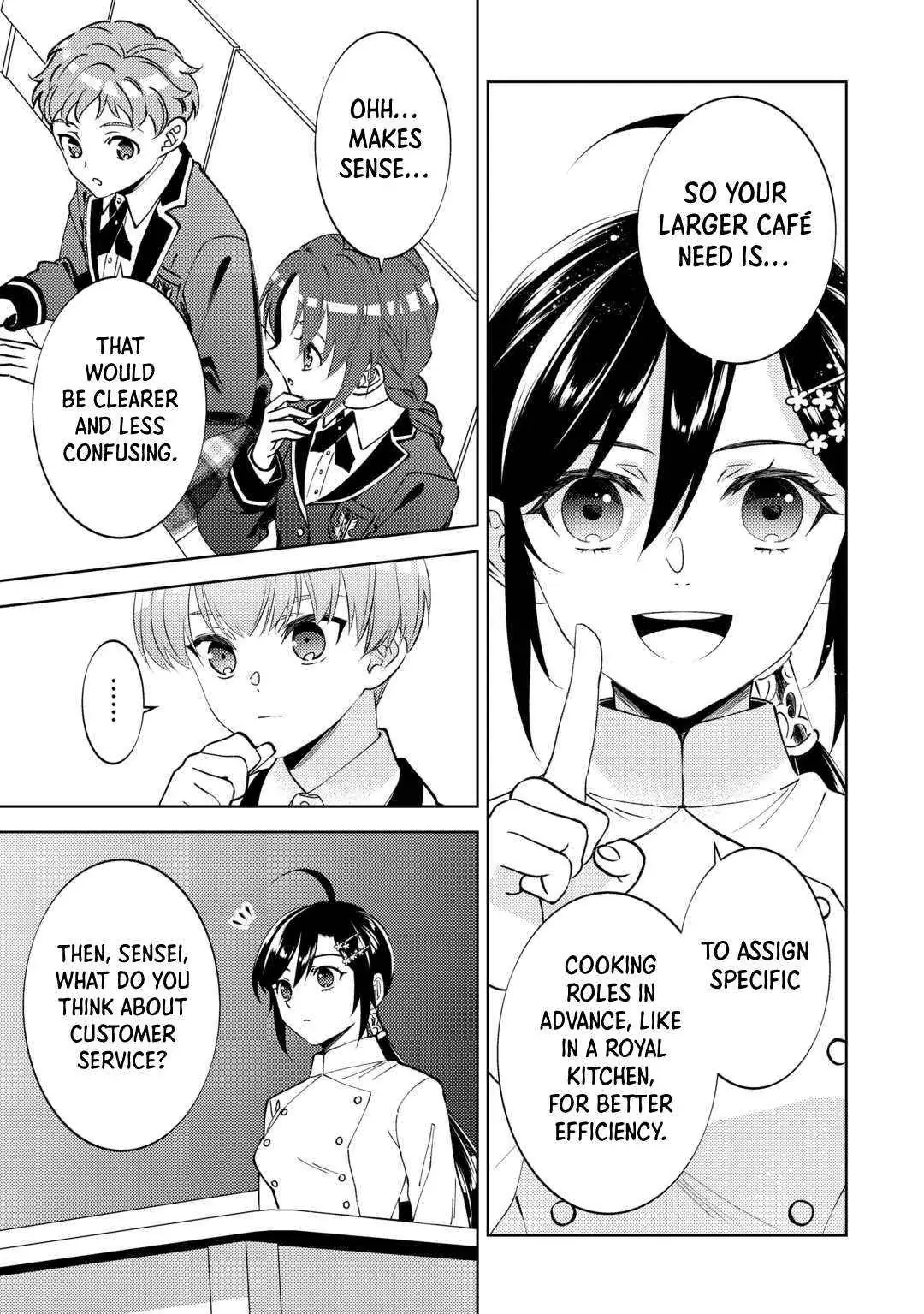 Isekai de Café o Kaiten Shimashita. Chapter 100 — Page 21