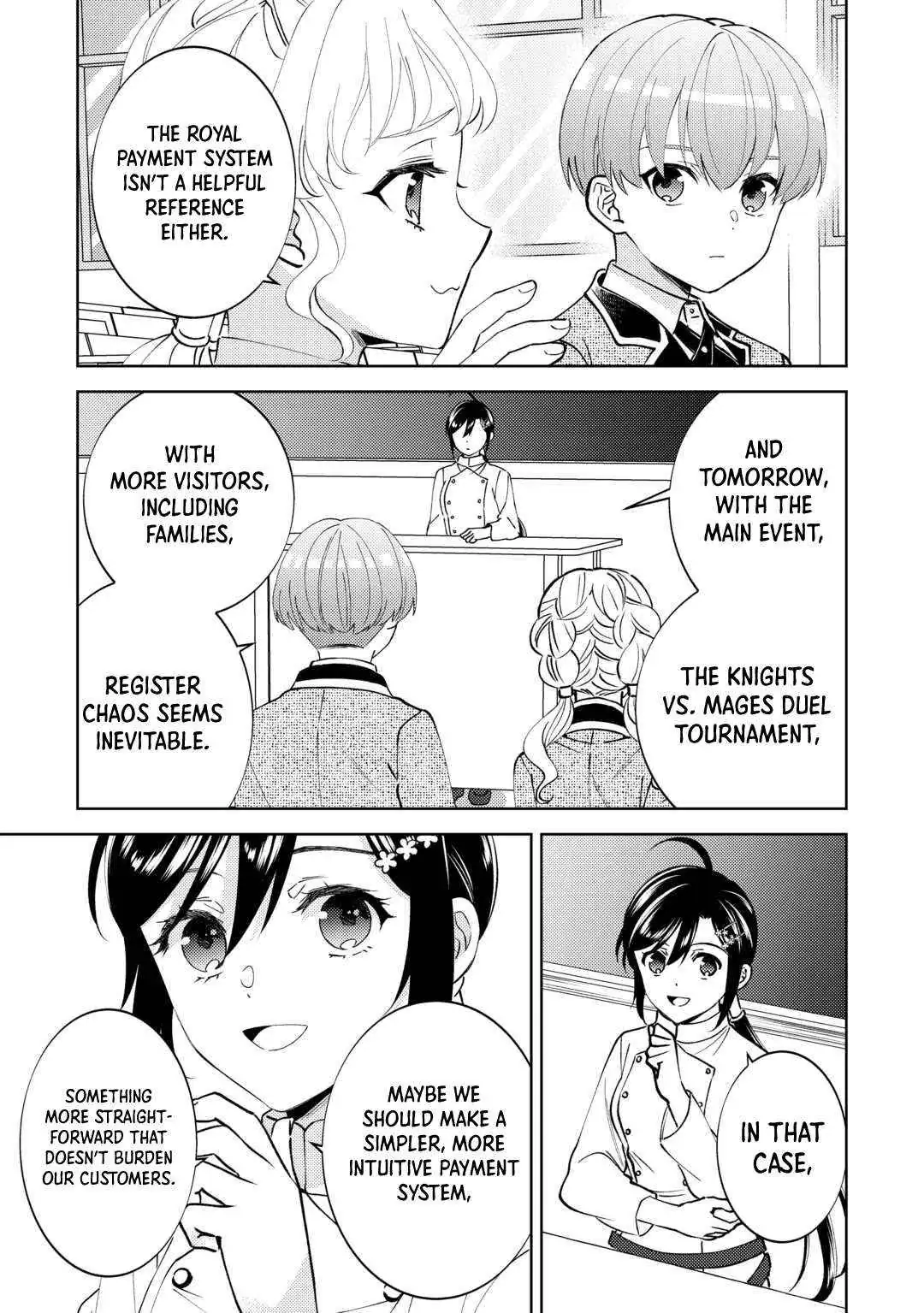 Isekai de Café o Kaiten Shimashita. Chapter 100 — Page 23