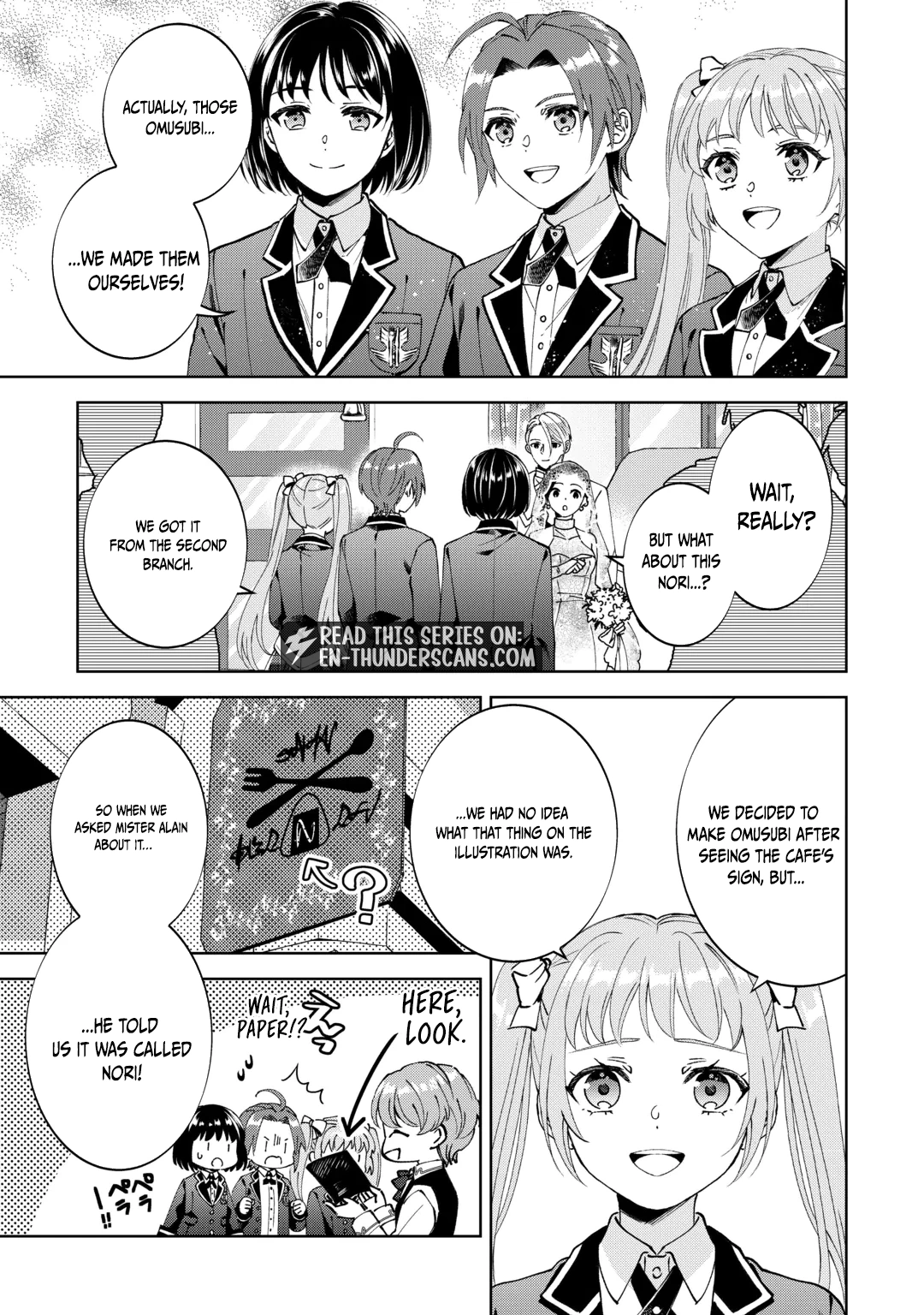 Isekai de Café o Kaiten Shimashita. Chapter 111 — Page 17