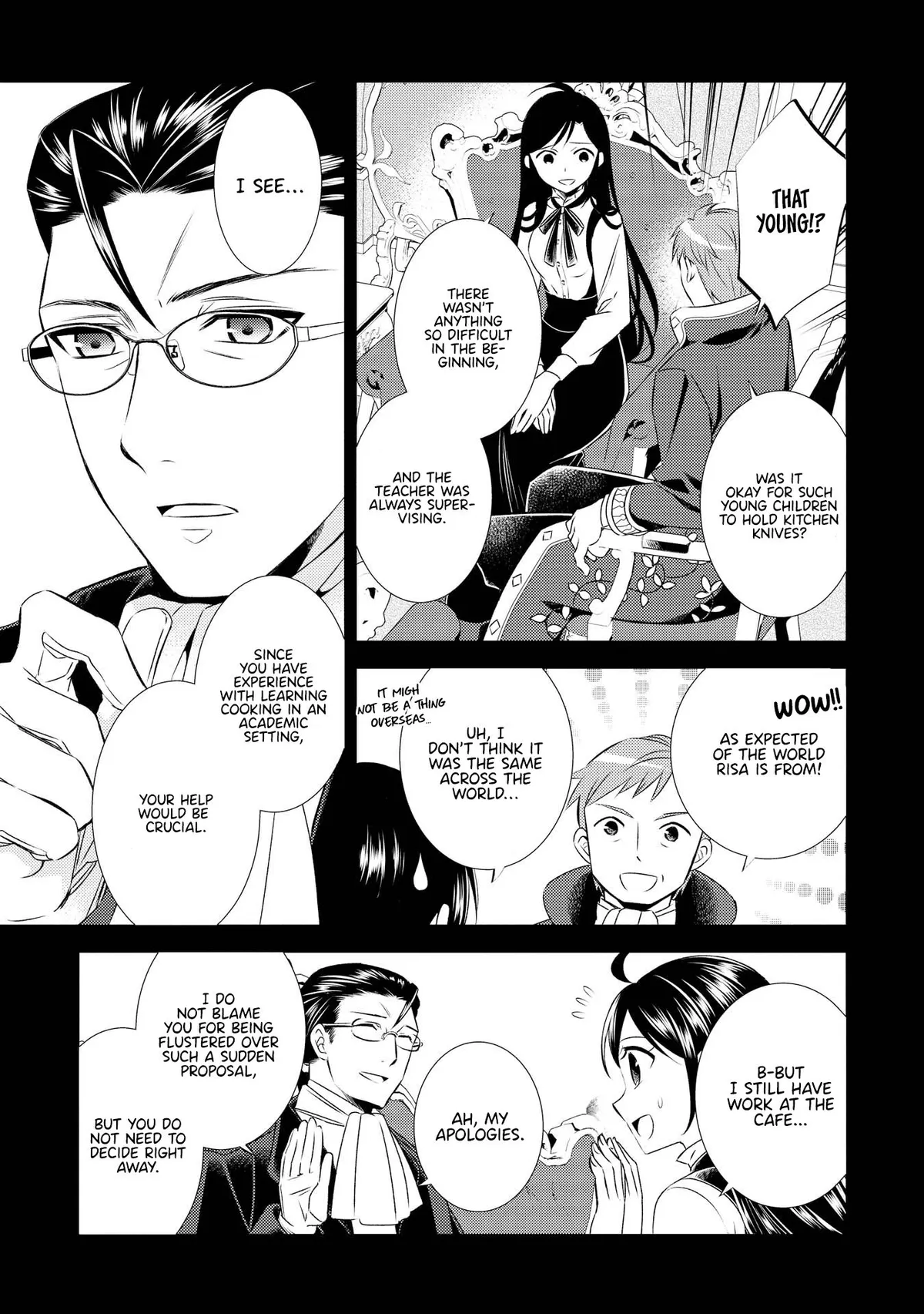 Isekai de Café o Kaiten Shimashita. Chapter 23 — Page 4