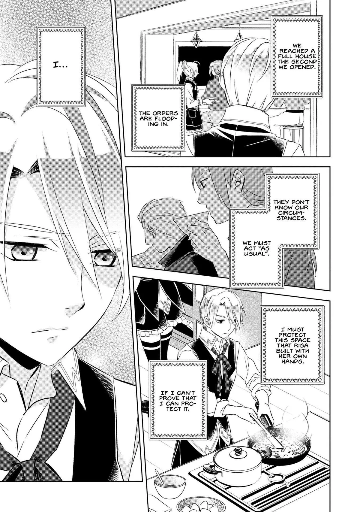 Isekai de Café o Kaiten Shimashita. Chapter 27 — Page 14