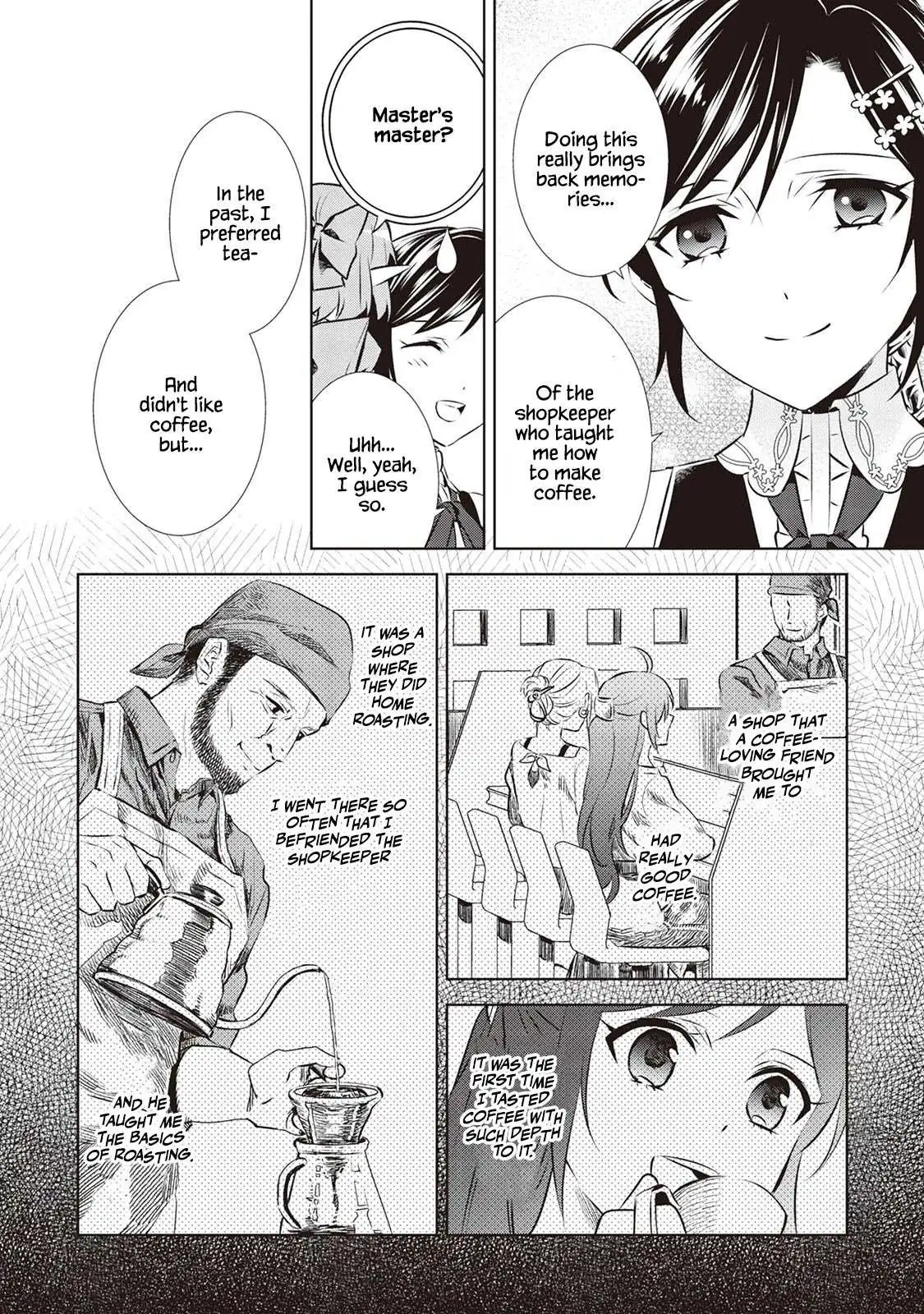 Isekai de Café o Kaiten Shimashita. Chapter 38 — Page 21
