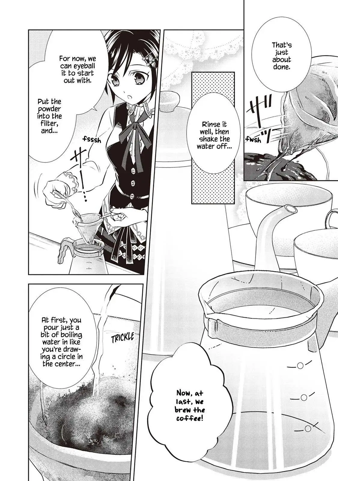 Isekai de Café o Kaiten Shimashita. Chapter 38 — Page 27