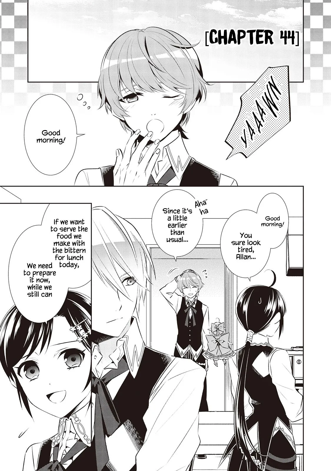 Isekai de Café o Kaiten Shimashita. Chapter 44 — Page 1