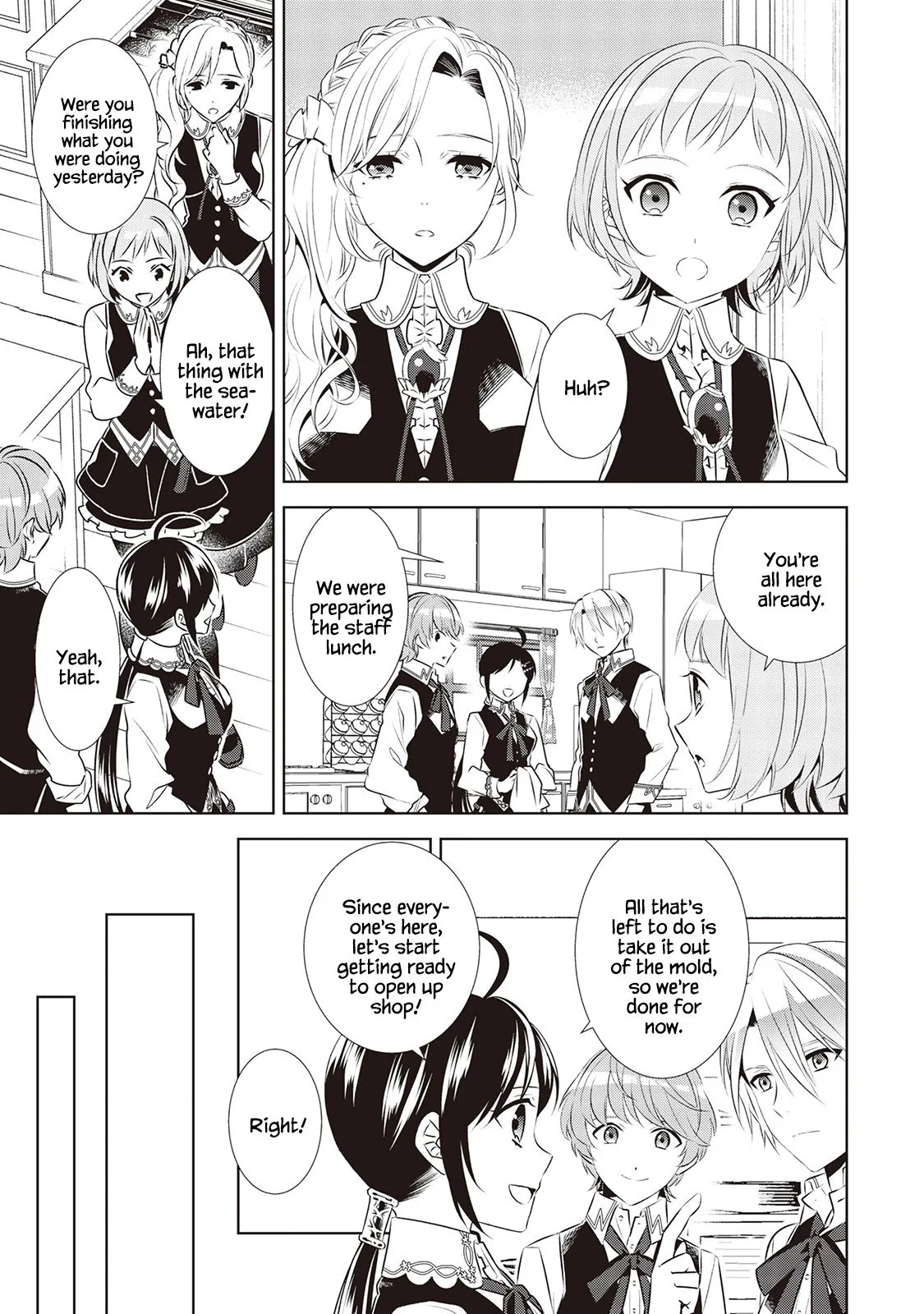 Isekai de Café o Kaiten Shimashita. Chapter 44 — Page 9