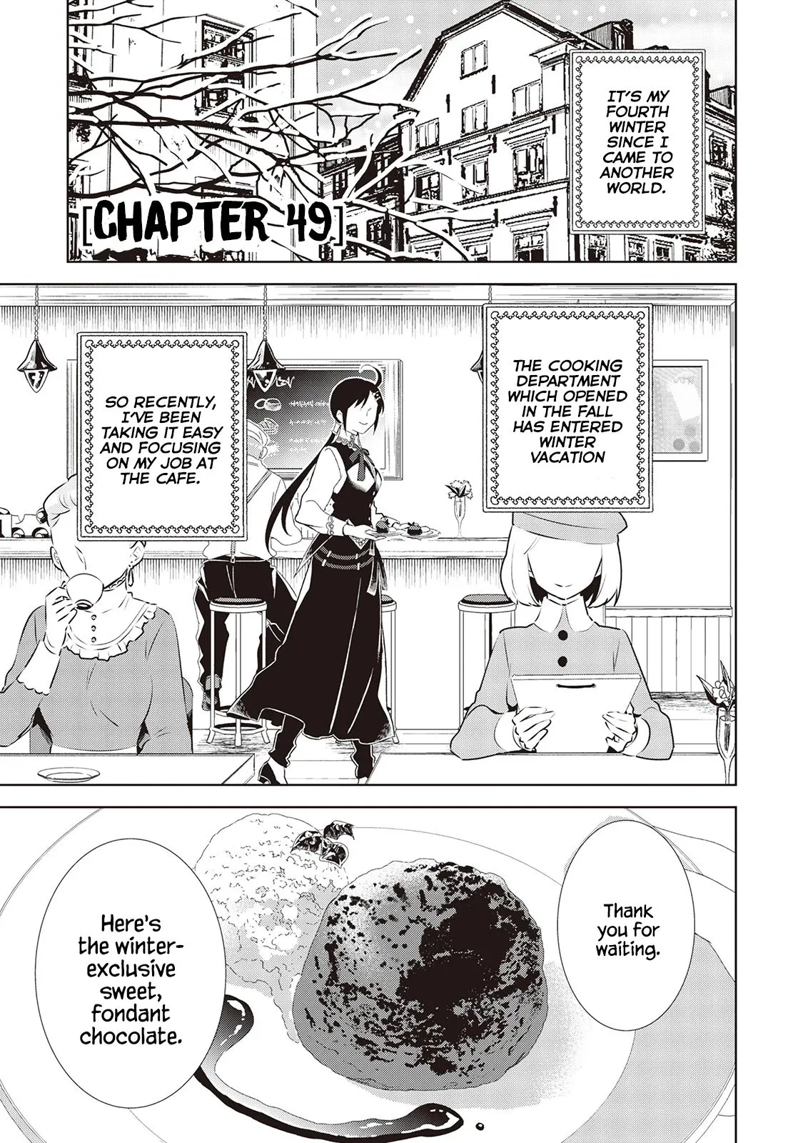 Isekai de Café o Kaiten Shimashita. Chapter 49 — Page 6