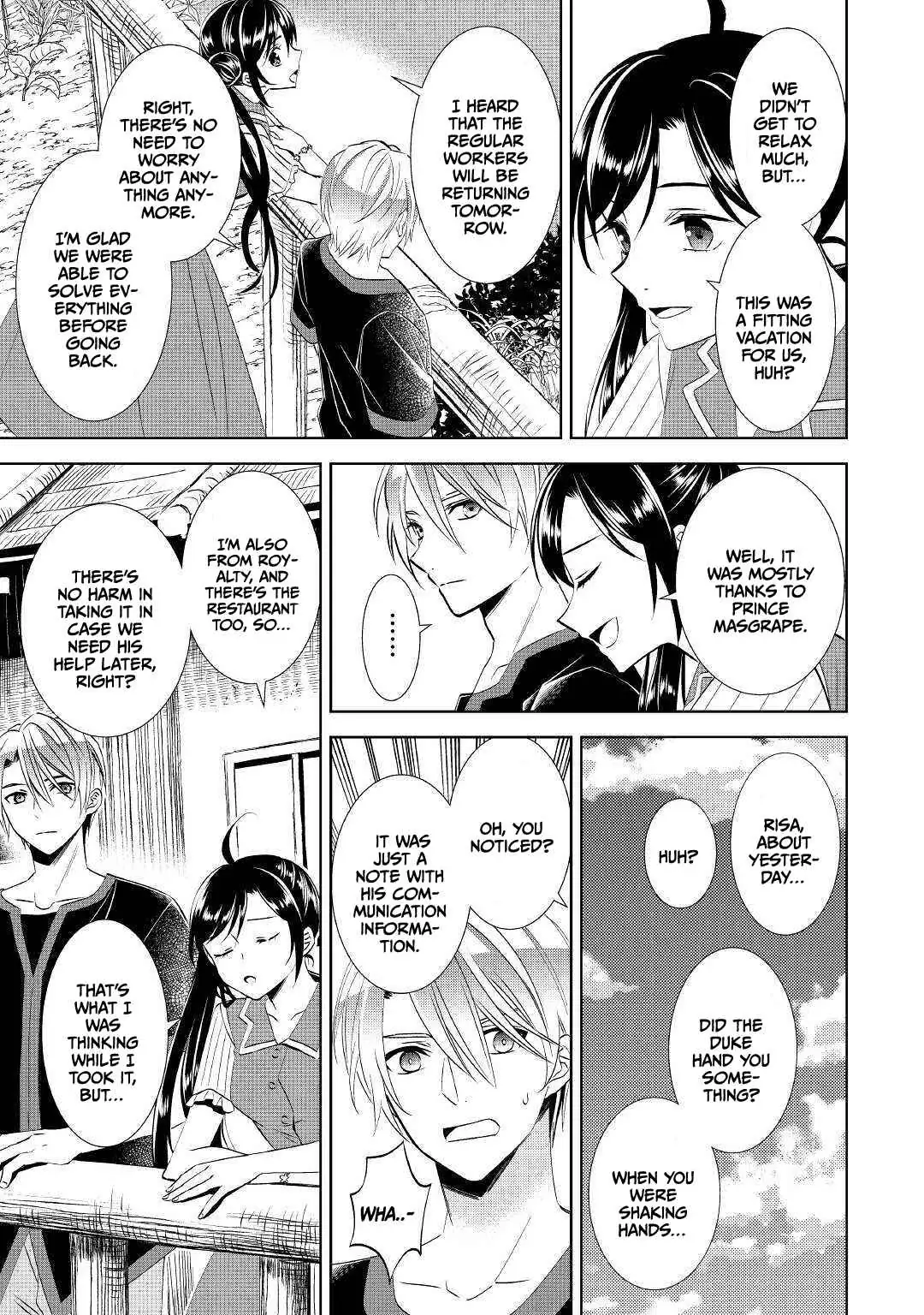 Isekai de Café o Kaiten Shimashita. Chapter 61 — Page 27