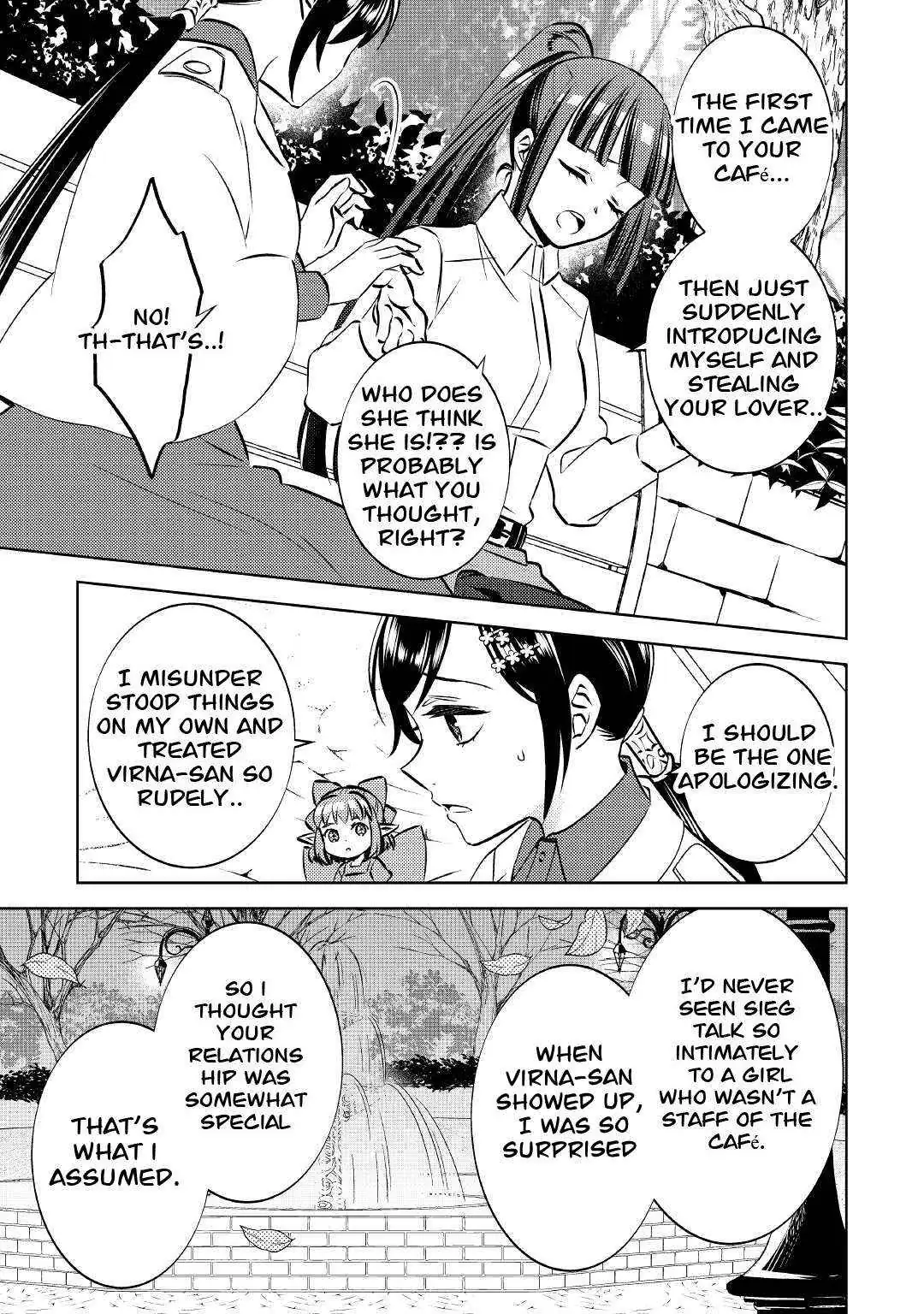 Isekai de Café o Kaiten Shimashita. Chapter 73 — Page 23