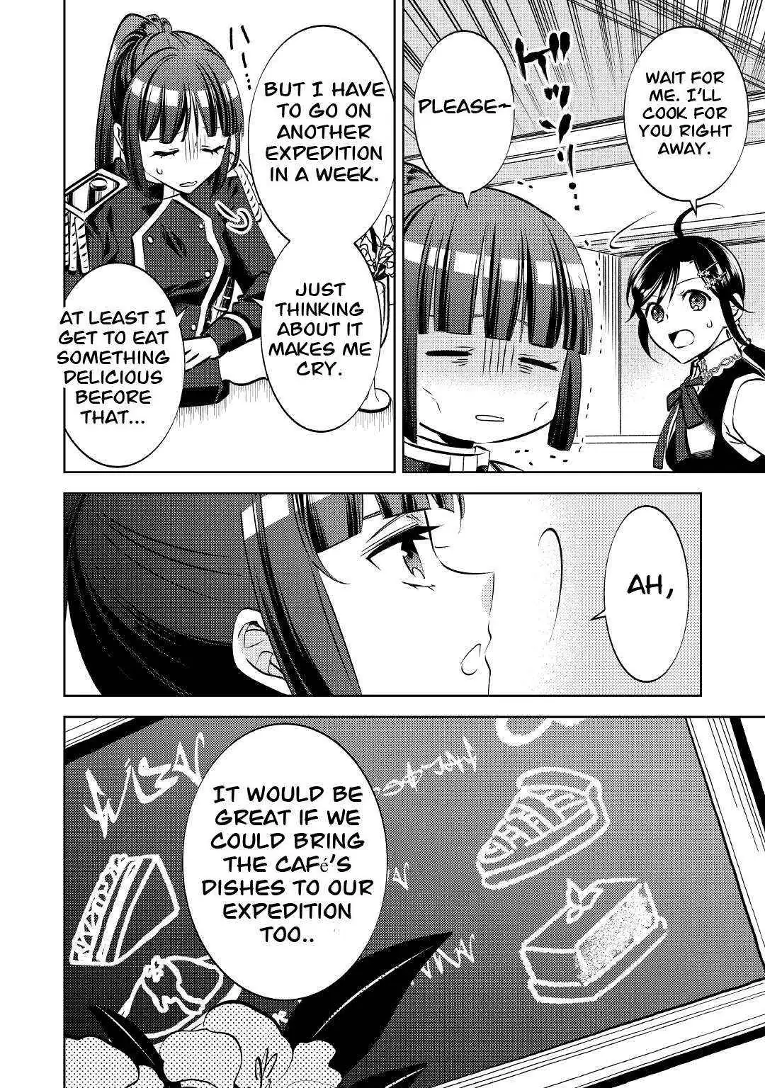 Isekai de Café o Kaiten Shimashita. Chapter 73 — Page 34