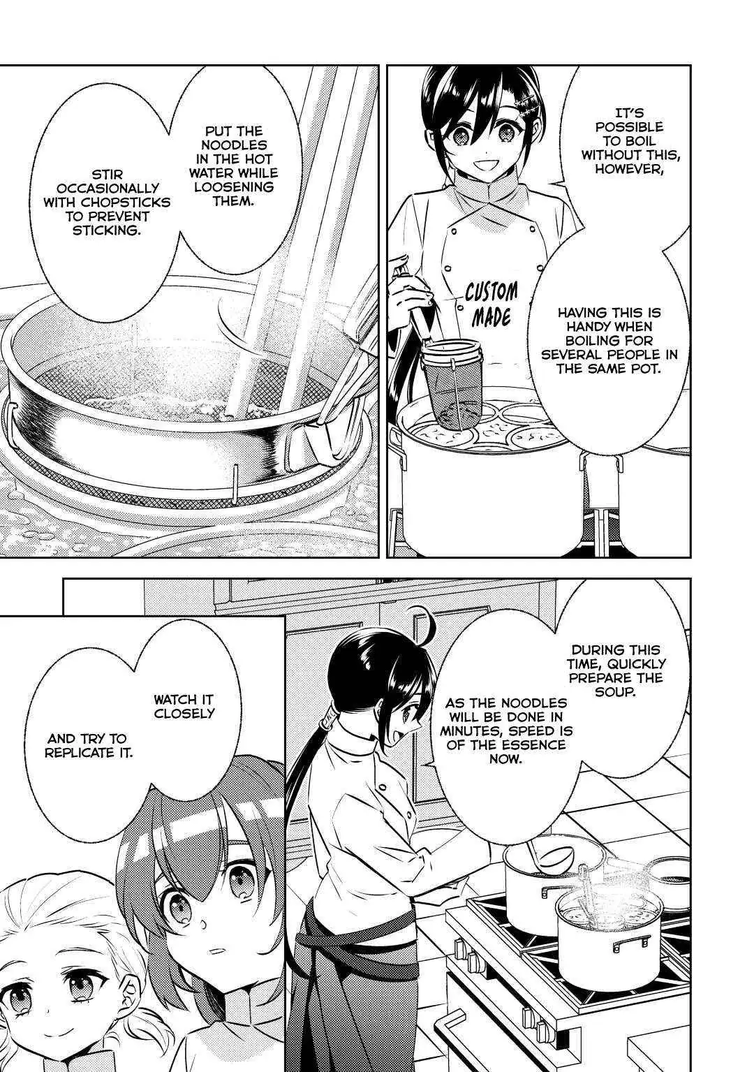 Isekai de Café o Kaiten Shimashita. Chapter 81 — Page 14
