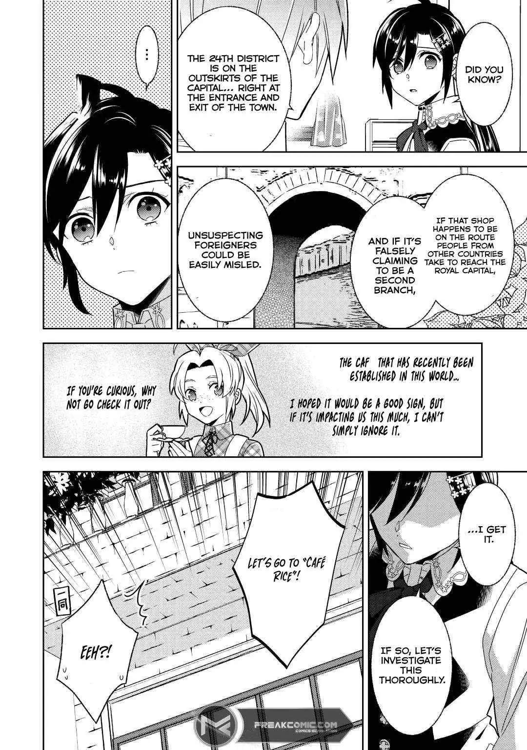 Isekai de Café o Kaiten Shimashita. Chapter 83 — Page 23