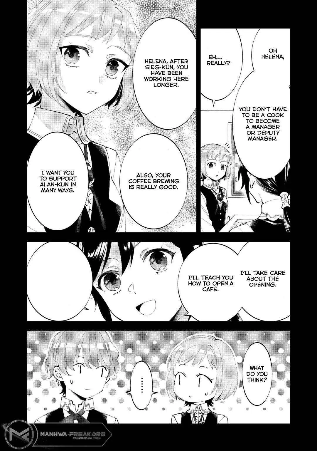 Isekai de Café o Kaiten Shimashita. Chapter 89 — Page 1