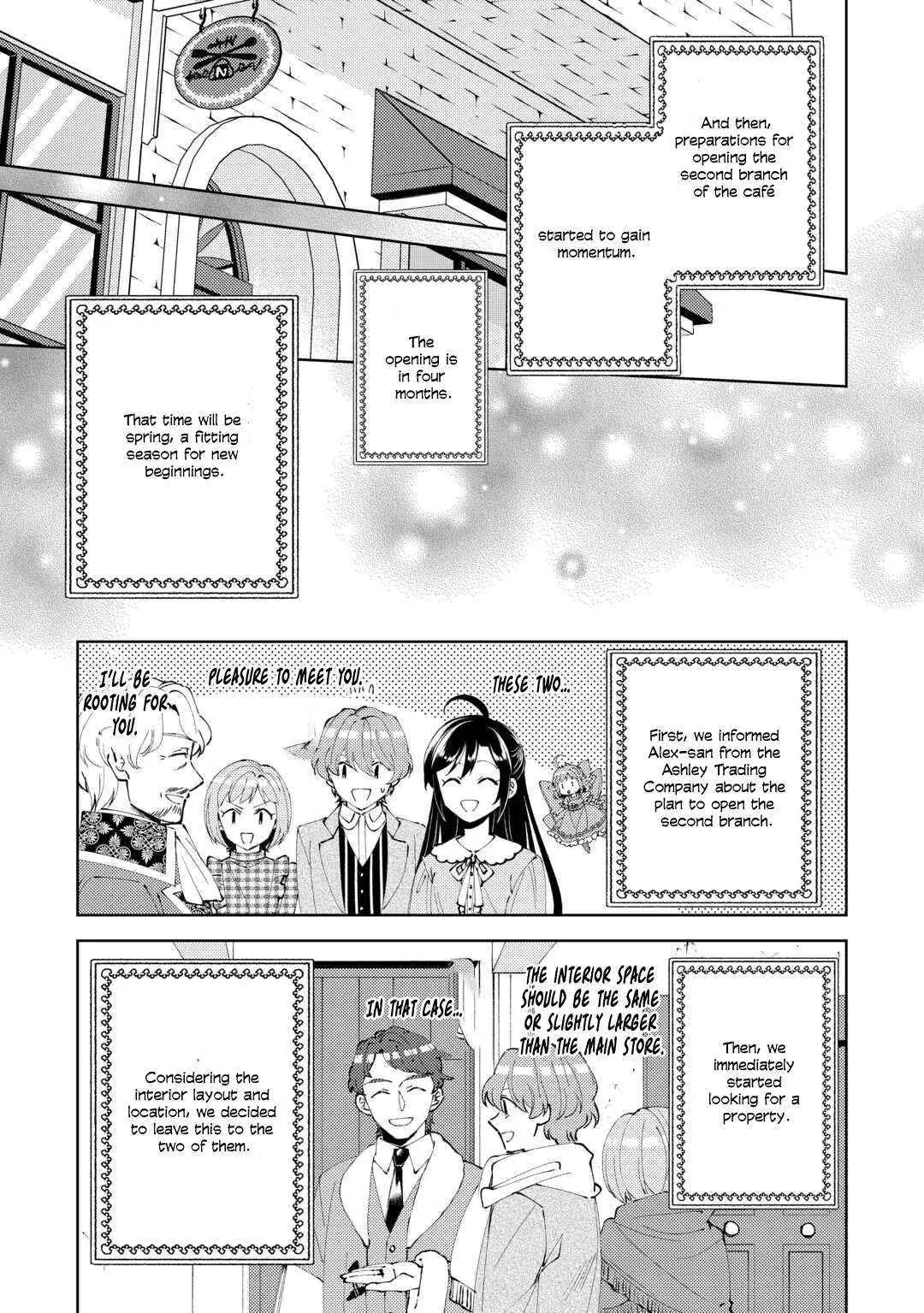 Isekai de Café o Kaiten Shimashita. Chapter 90 — Page 13