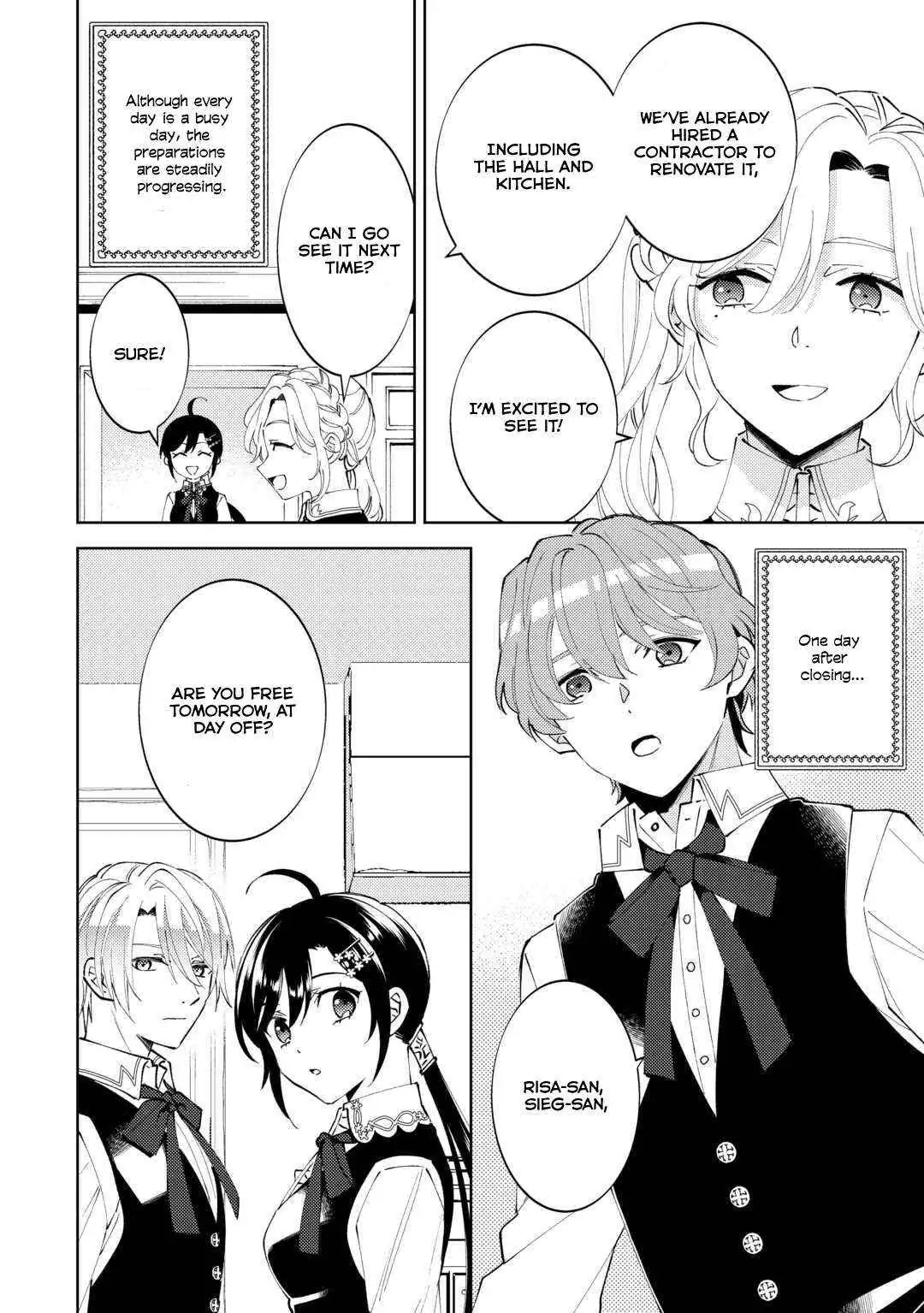 Isekai de Café o Kaiten Shimashita. Chapter 90 — Page 18