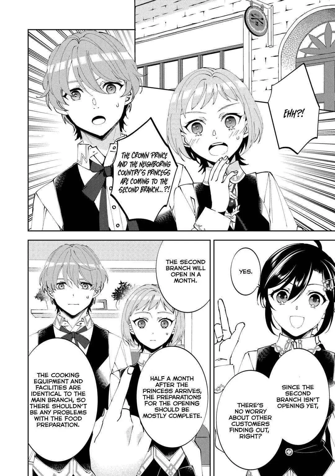 Isekai de Café o Kaiten Shimashita. Chapter 92 — Page 14