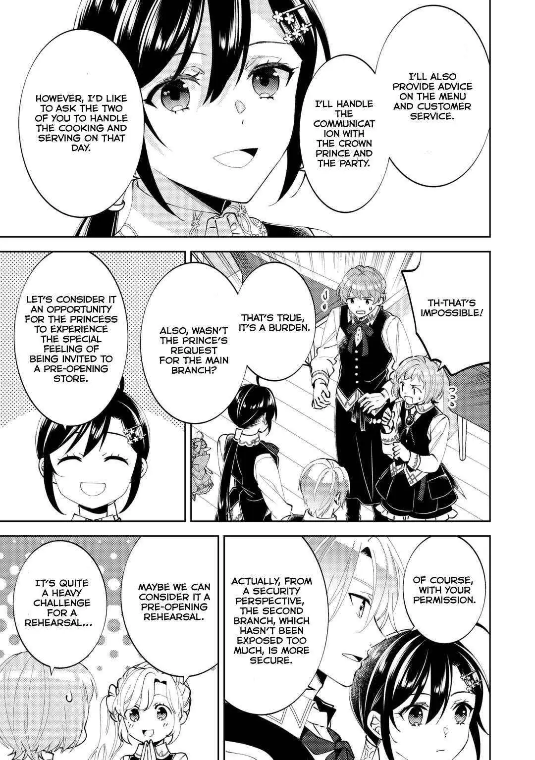 Isekai de Café o Kaiten Shimashita. Chapter 92 — Page 15
