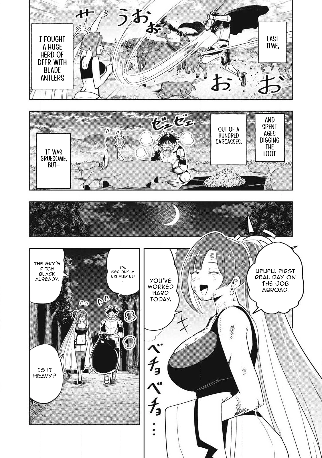 Isekai Dekasegi - Nenshuu Icchouen wo Mochikaeru Kantan na Oshigoto Chapter 10 — Page 2