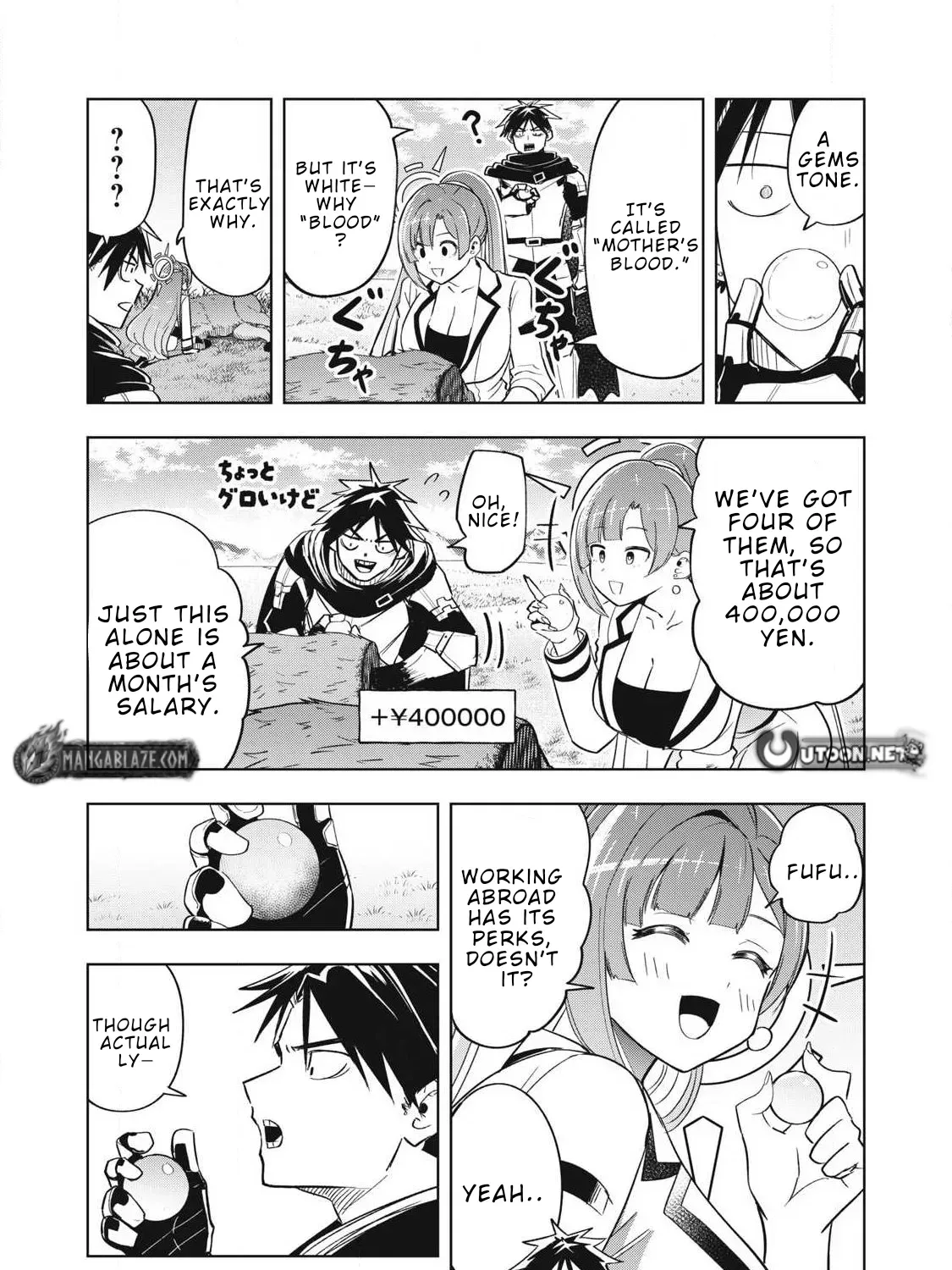 Isekai Dekasegi - Nenshuu Icchouen wo Mochikaeru Kantan na Oshigoto Chapter 9 — Page 8