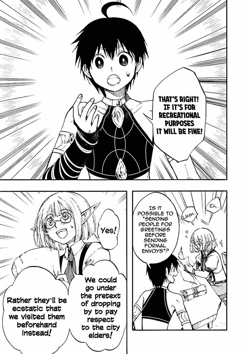 Isekai Mokushiroku Mynoghra: Hametsu no Bunmei de Hajimeru Sekai Seifuku Chapter 11.1 — Page 16