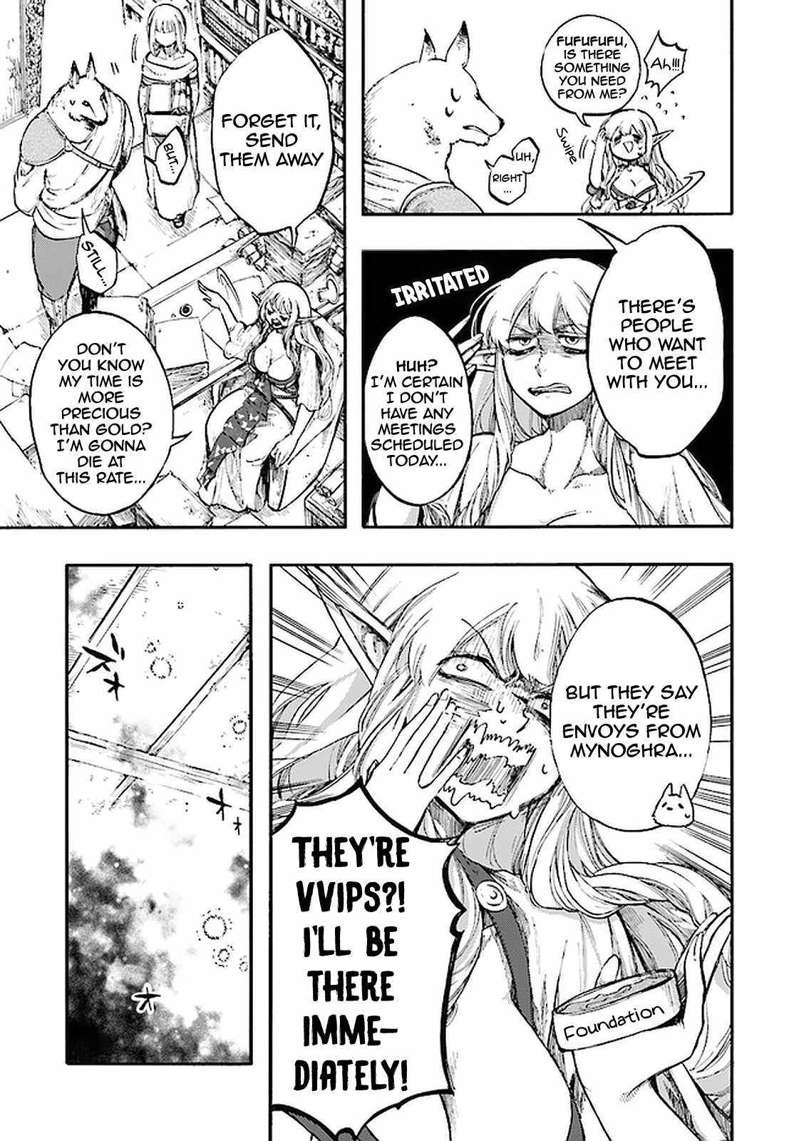Isekai Mokushiroku Mynoghra: Hametsu no Bunmei de Hajimeru Sekai Seifuku Chapter 12.1 — Page 8
