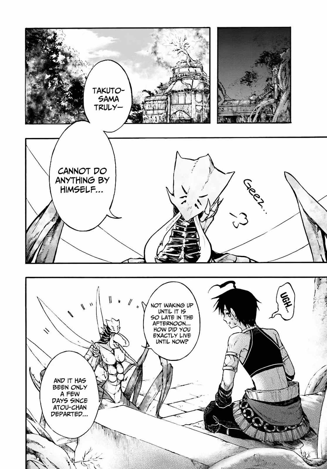 Isekai Mokushiroku Mynoghra: Hametsu no Bunmei de Hajimeru Sekai Seifuku Chapter 14.1 — Page 3