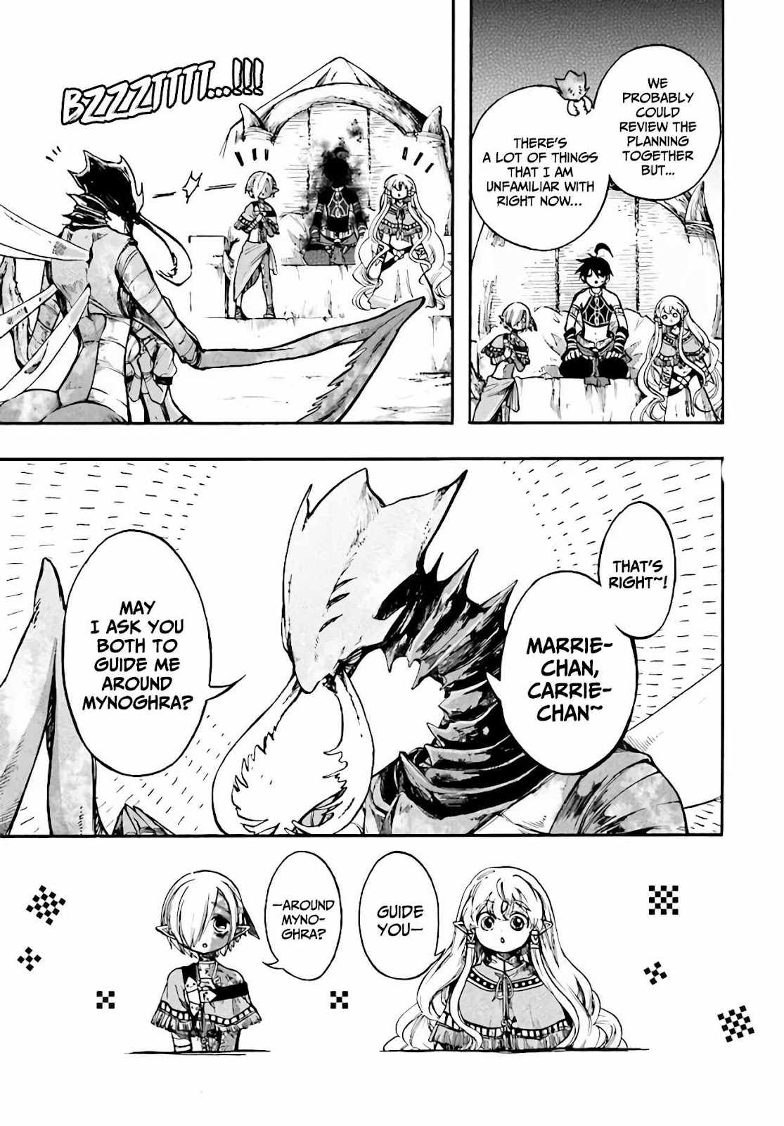 Isekai Mokushiroku Mynoghra: Hametsu no Bunmei de Hajimeru Sekai Seifuku Chapter 14.1 — Page 6